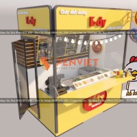 Thiết kế Kiot cháo dinh dưỡng E-dy